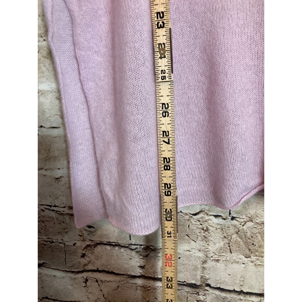 Demylee NY Cashmere Sweater Women XS Oversized Lilac Purple Soft Girl Boxy Tunic - Picture 10 of 14